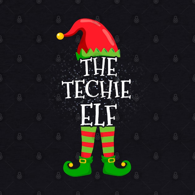 Techie Elf Family Matching Christmas Group Funny Gift by silvercoin